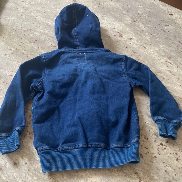 Levi’s infant front zip jean jacket.  Size 24 months - Picture 8 of 8